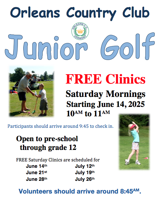 Junior Golf at OCC Orleans Country Club